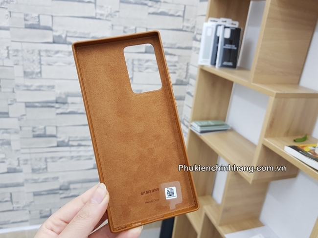 Địa chỉ mua ốp lưng Leather Cover Samsung Note 20 Ultra da thật đẹp cao cấp chính hãng giá rẻ ở đâu Hà Nội, TPHCM, Đà Nẵng