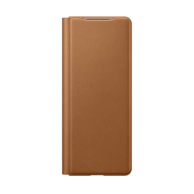 Bao da Leather Flip Cover Galaxy Z Fold 2 chính hãng đẹp - da thật 100% xịn giá rẻ