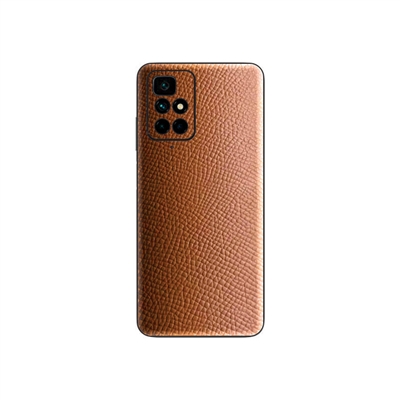 Dán da mặt lưng Redmi 10 | 10A | 10C | 5G có khắc TÊN LOGO theo yêu cầu đẹp xịn - DA THẬT 100% Pskin giá rẻ