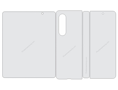 Dán PPF màn hình Galaxy Z Fold 4 (mặt trước + mặt trong) chính hãng TỰ PHỤC HỒI VẾT XƯỚC Pskin giá rẻ