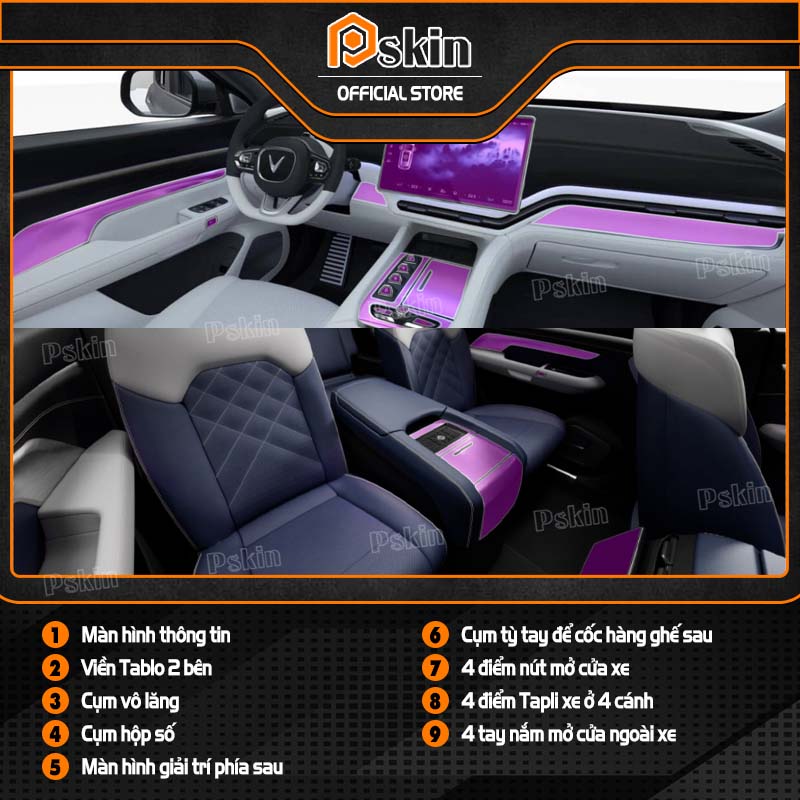 Dán PPF nội thất ô tô Mitsubishi Triton 2019-2022 chống xước TỰ PHỤC HỒI tốt nhất Pskin