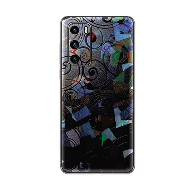 Dán PPF vân 4D cho Huawei P40 | Pro | Pro+ full viền Pskin đẹp xịn SIÊU HOT giá rẻ