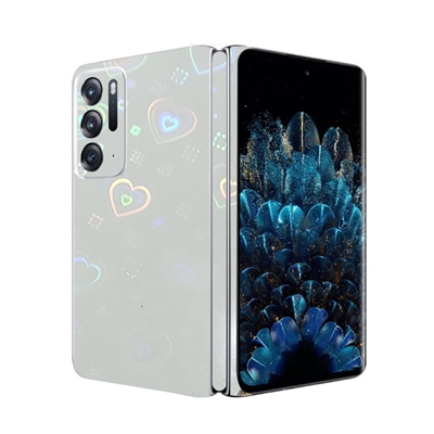 Dán PPF vân 4D cho Oppo Find N - dán mặt lưng full viền theo yêu cầu Bling Bling SIÊU HOT giá rẻ