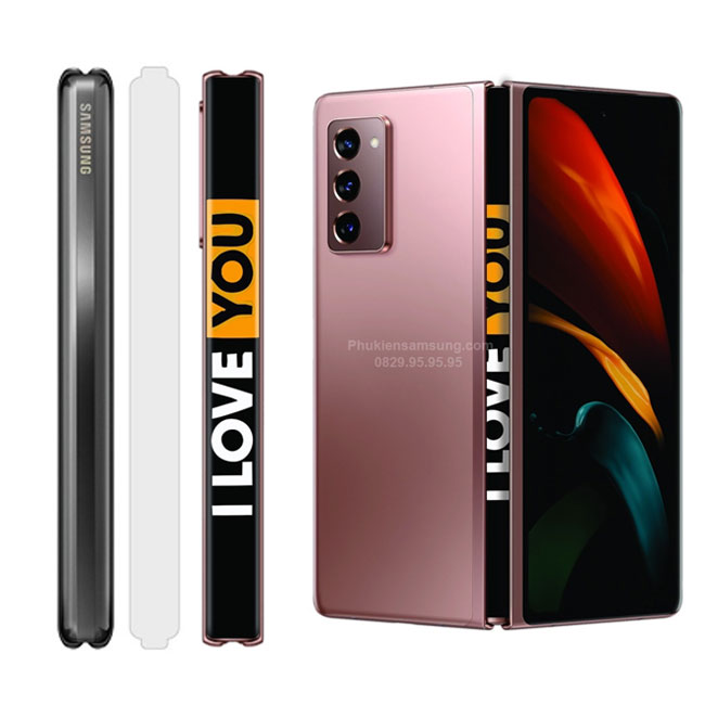 Miếng dán gáy 3M cho Galaxy Z Fold 3 P-Skin đẹp mỏng xịn tốt nhất giá rẻ