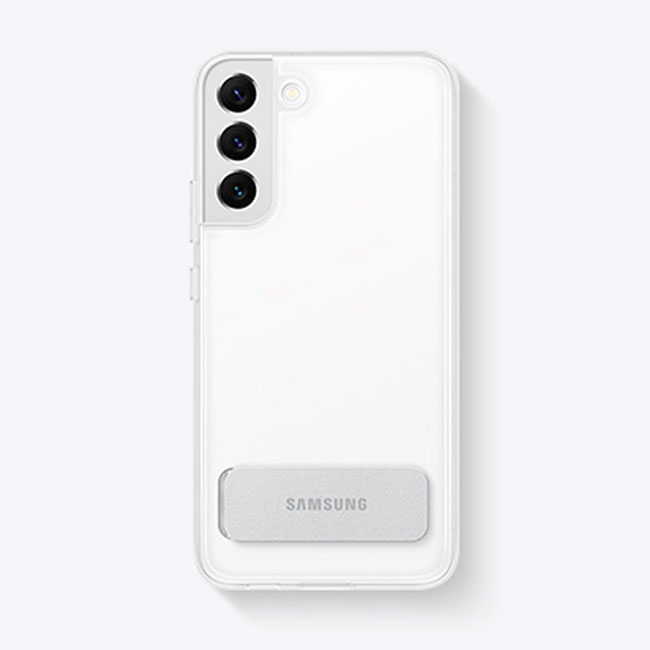 Ốp lưng Galaxy S22 Clear Standing trong suốt xịn chính hãng giá rẻ