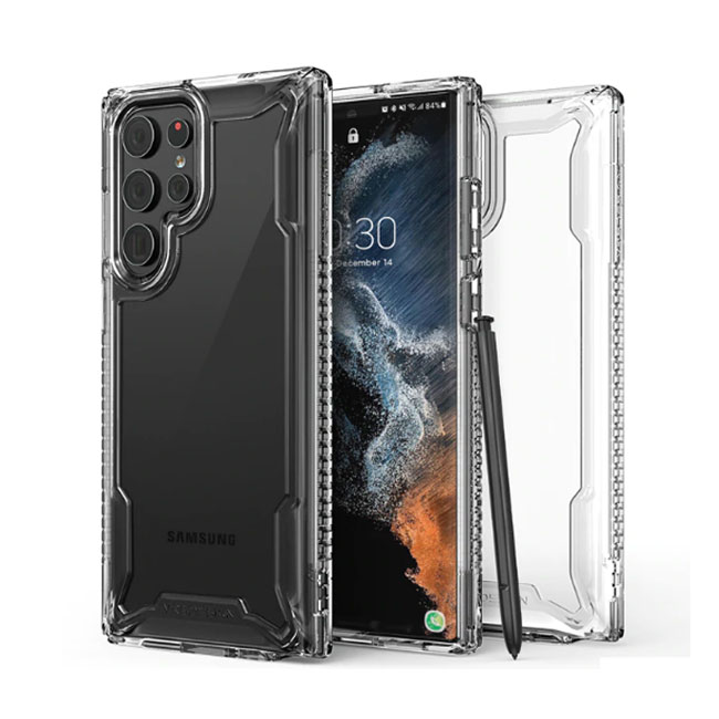 Ốp lưng Galaxy S22 Ultra chống sốc trong suốt Terra Guard Crystal đẹp xịn giá rẻ