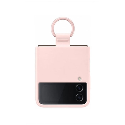Ốp lưng Galaxy Z Flip 4 Silicon có kèm móc đeo Iring đẹp xịn cao cấp giá rẻ