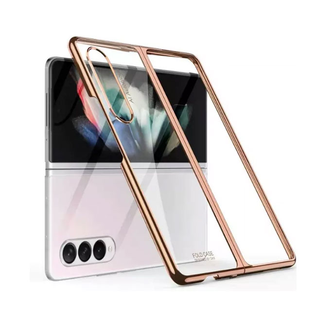 Ốp lưng Galaxy Z Fold 3 | 5G Likgus trong suốt viền màu chống sốc đẹp xịn tốt nhất giá rẻ